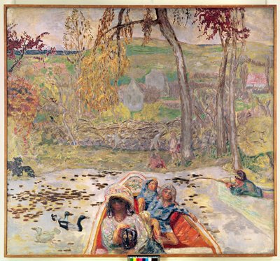 In barca, c.1907 da Pierre Bonnard